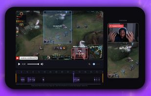 Built-in editor with Free Captions and formatting.