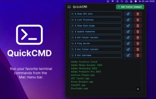 QuickCMD screenshot 1