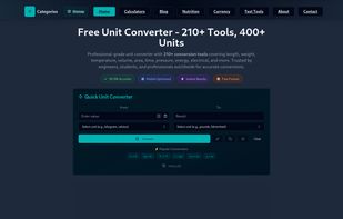 QuickConverts screenshot 1