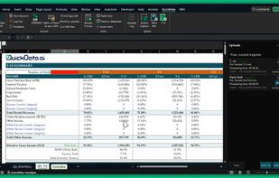 Auto import and summarize revenue and totals for T12 operating statement
