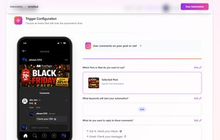 creating automation for any reel/post