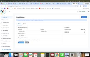 Email enrichment API and tool