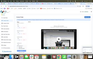 Contact and Lead finder with emails and mobile numbers.