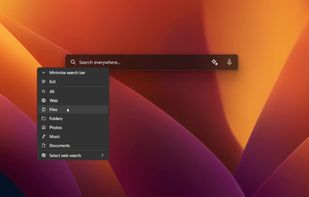 QuickFind screenshot 2