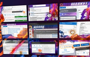 Various parts of the interface