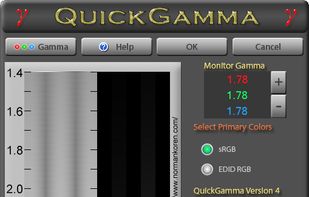 QuickGamma screenshot 1