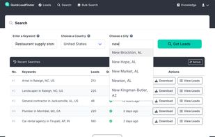 QuickLeadFinder screenshot 2