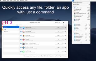 QuickLinks screenshot 1
