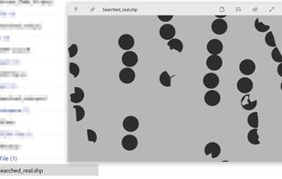 Preview of a shapefile (.shp) using the shapefile viewer plugin https://github.com/birderyu/QuickLook.Plugin.ShapefileViewer
