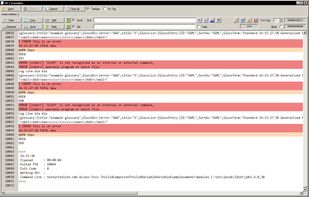 Output Viewer main window