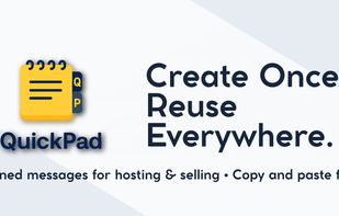 Canned messages and replies for hosting & selling - Copy and paste w/o the app switching