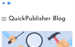 QuickPublisher screenshot 2