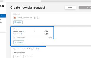 QuickSigner.com screenshot 1