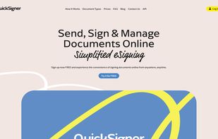 QuickSigner.com screenshot 1