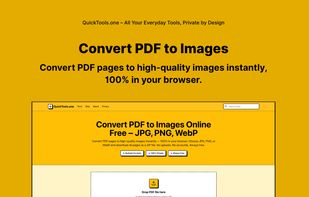 PDF to images tool