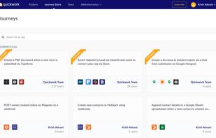 Explore pre-configured journeys created by our automation experts, import and modify them as per your needs and go live in just a few minutes.