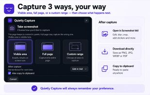 Capture 3 ways
