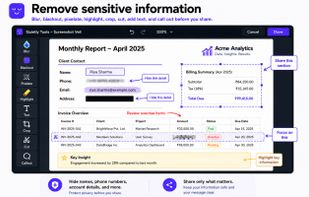 Remove sensitive info