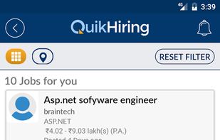 QuikHiring screenshot 1