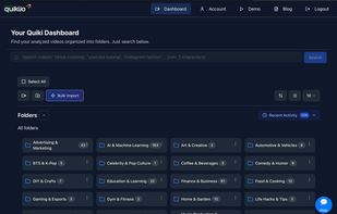 Auto-created folders for automatic organisation