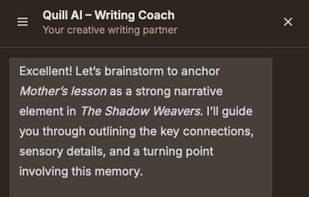 Quill Writer screenshot 1