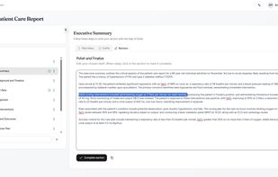 Polish it. Make it yours.
Every edit reinforces your voice.