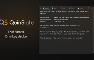 QuinSlate screenshot 1