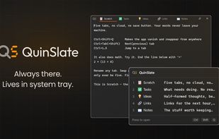 QuinSlate screenshot 2
