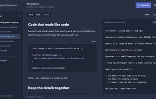 Split source view in dark theme