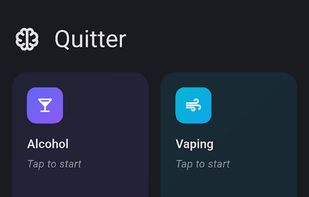 Quitter - Addiction Recovery Tracker screenshot 1