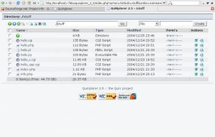 QuiXplorer screenshot 1