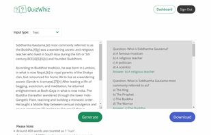 QuizWhiz screenshot 1