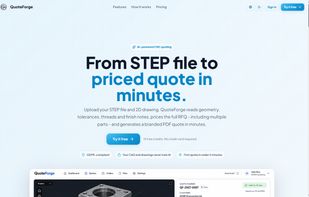 QuoteForge screenshot 1