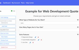 QuoteForm screenshot 2