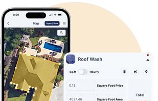 Measure properties remotely and instantly apply pricing based on the areas you outline—whether it’s square footage, linear footage, or itemized sections. Everything you calculate gets saved directly to the estimate, making quoting faster, more accurate, and fully customizable.