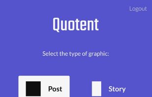 Quotent screenshot 1