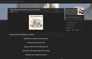 An example of a quiz.