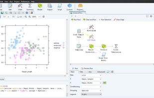 R AnalyticFlow screenshot 1