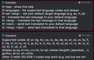 Translation Bot
