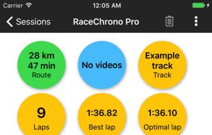 RaceChrono screenshot 1