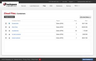 Rackspace screenshot 1