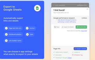 Collaborator Link Assistant screenshot 2