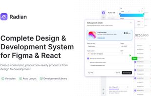 Radian UI screenshot 1