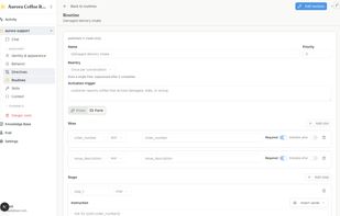 Routines - design multi-step conversations