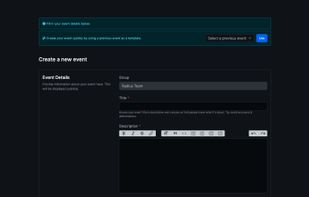 Radius Events screenshot 2