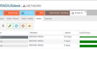 RadiusDesk screenshot 1