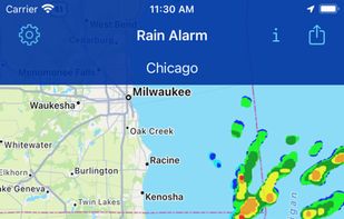 Rain Alarm screenshot 1