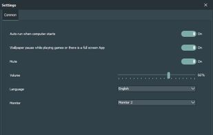 RainWallpaper screenshot 1