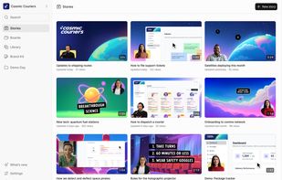 Create collections of video clips for seasonal releases or customer training
