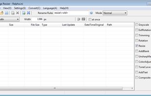 Ralpha Image Resizer screenshot 1